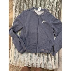 Navy Blue Nike Zip up hoodie  Size XS